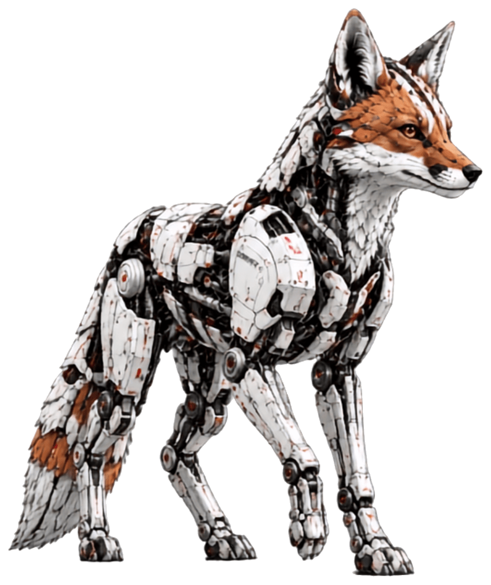 Docod cybernetic fox — technical schematic